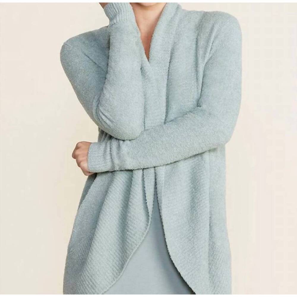 NEW BAREFOOT DREAMS cozychic lite circle cardigan in beach glass